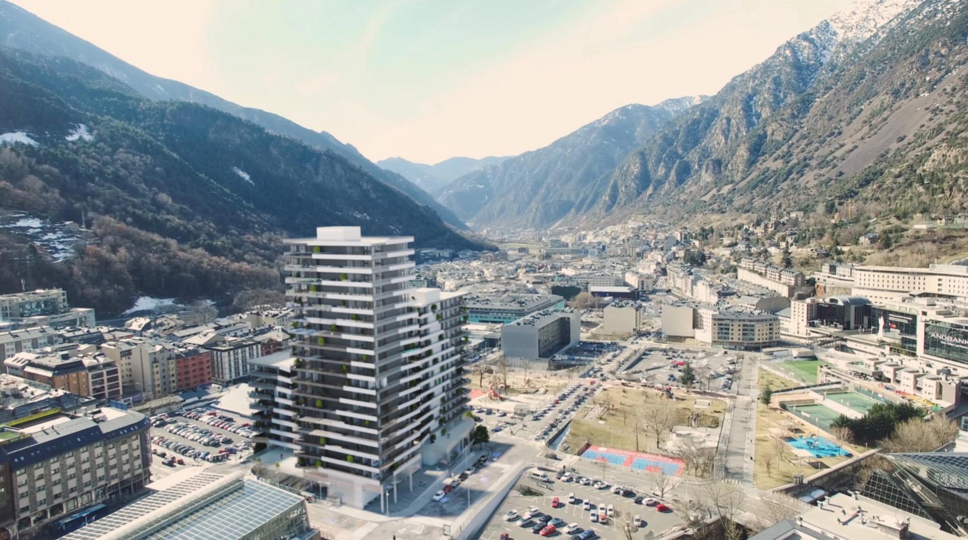 Exclusiva promoción de obra nueva en el centro de Escaldes-Engordany