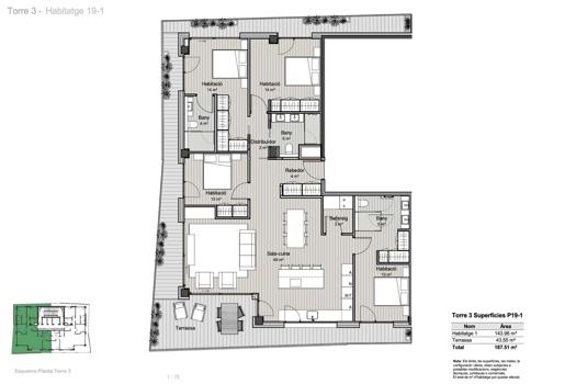 Apartement de nouvelle construction en vente aux centre d'Escaldes Engordany