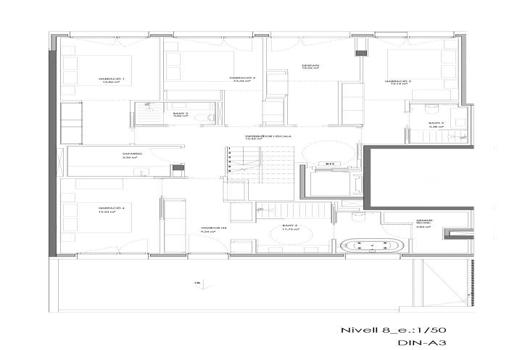 Atico triplex con piscina privada interior